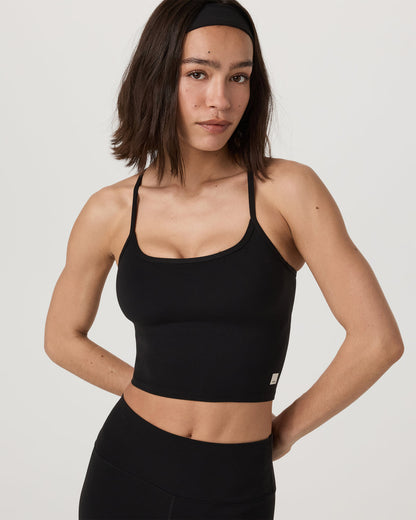 Vuori AllTheFeels™ Tank 2.0 Black Workout Tank Top | Vuori onsale