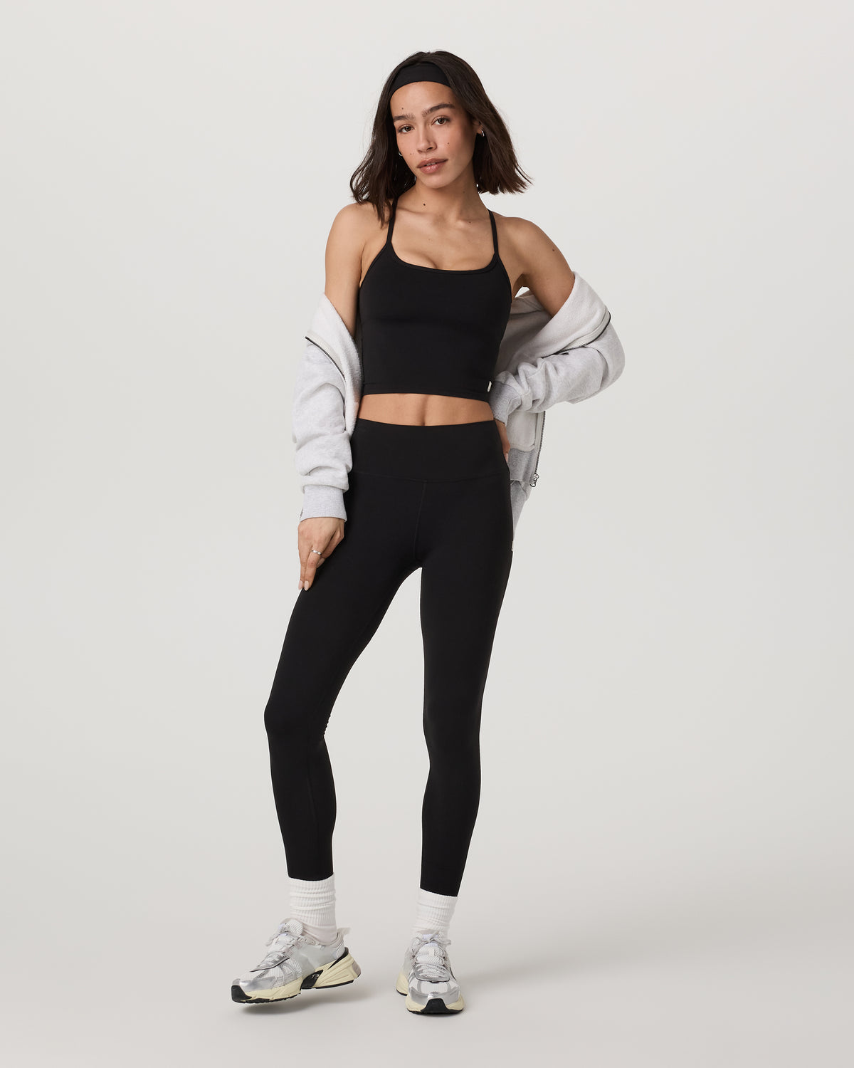 Vuori AllTheFeels™ Tank 2.0 Black Workout Tank Top | Vuori onsale