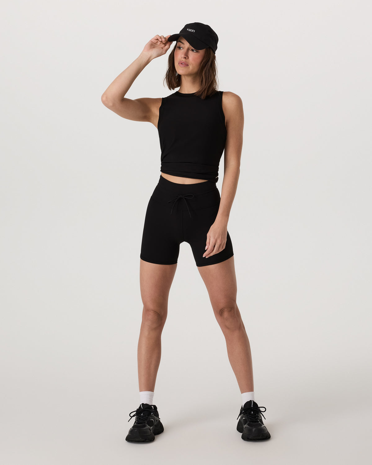 Energy Top Long Women's Black Performance Tank Top | Vuori for sale