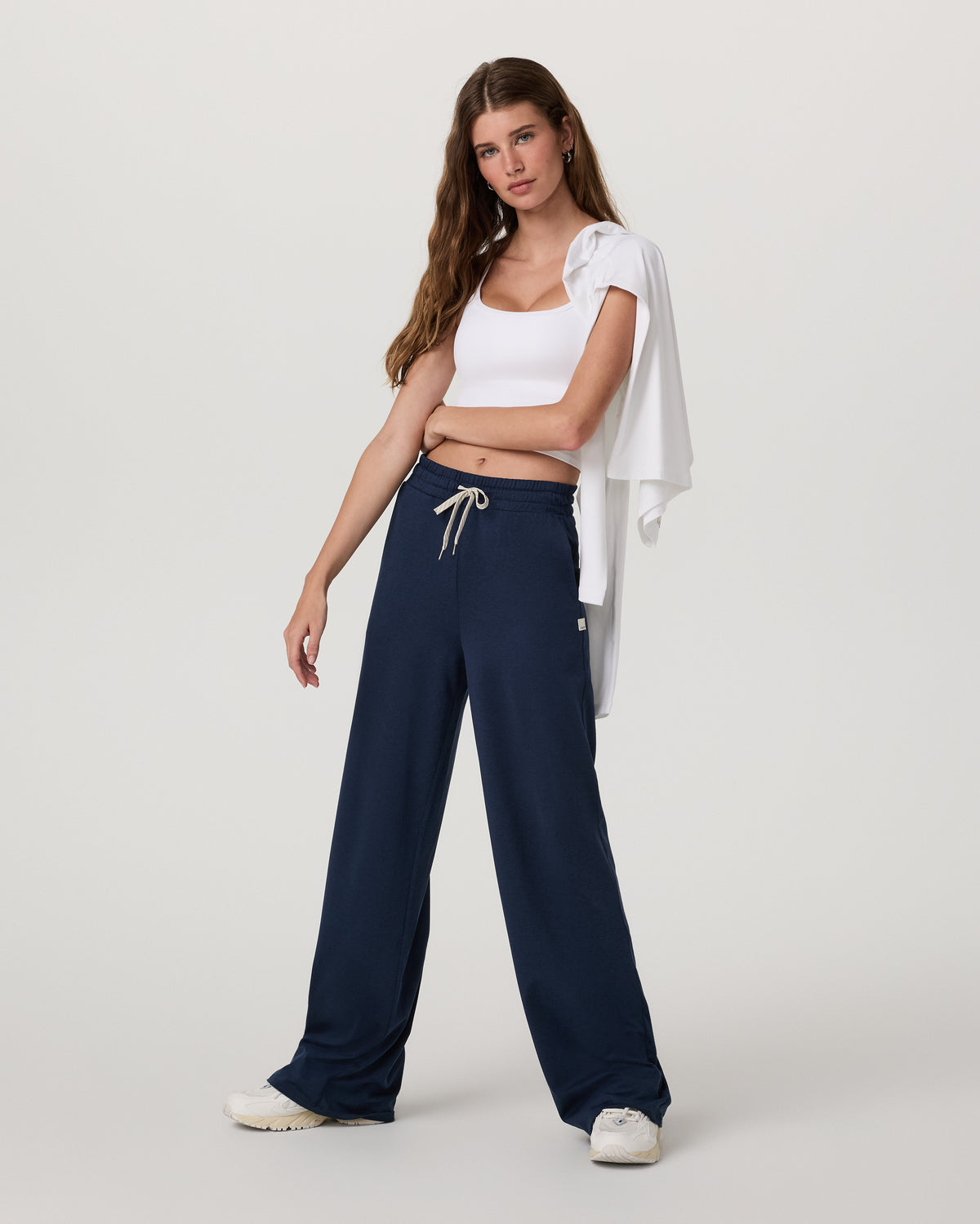 Vuori AllTheFeels™ Tank 2.0 White Workout Tank Top | Vuori outlet