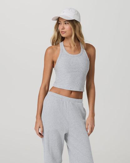 Elevation Racerback Tank Light Heather Grey | Vuori onsale
