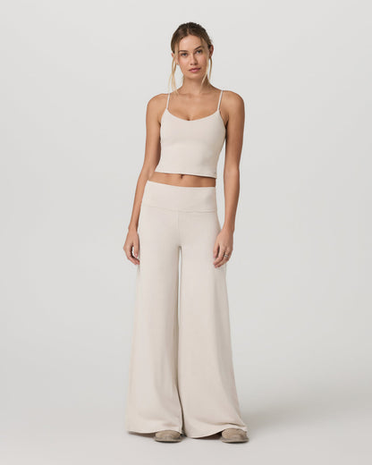 Halo Cami Women's Ecru Heather Performance Knit Top | Vuori sale