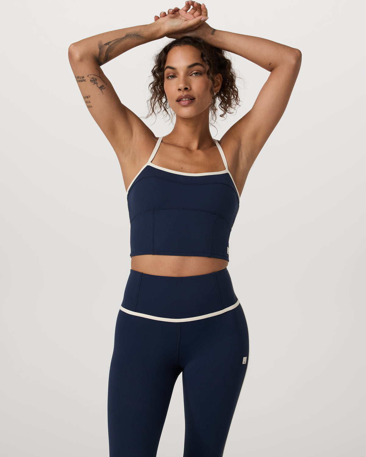 Vuori AllTheFeels™ Corset Tank Women's Blue Coast Top | Vuori online