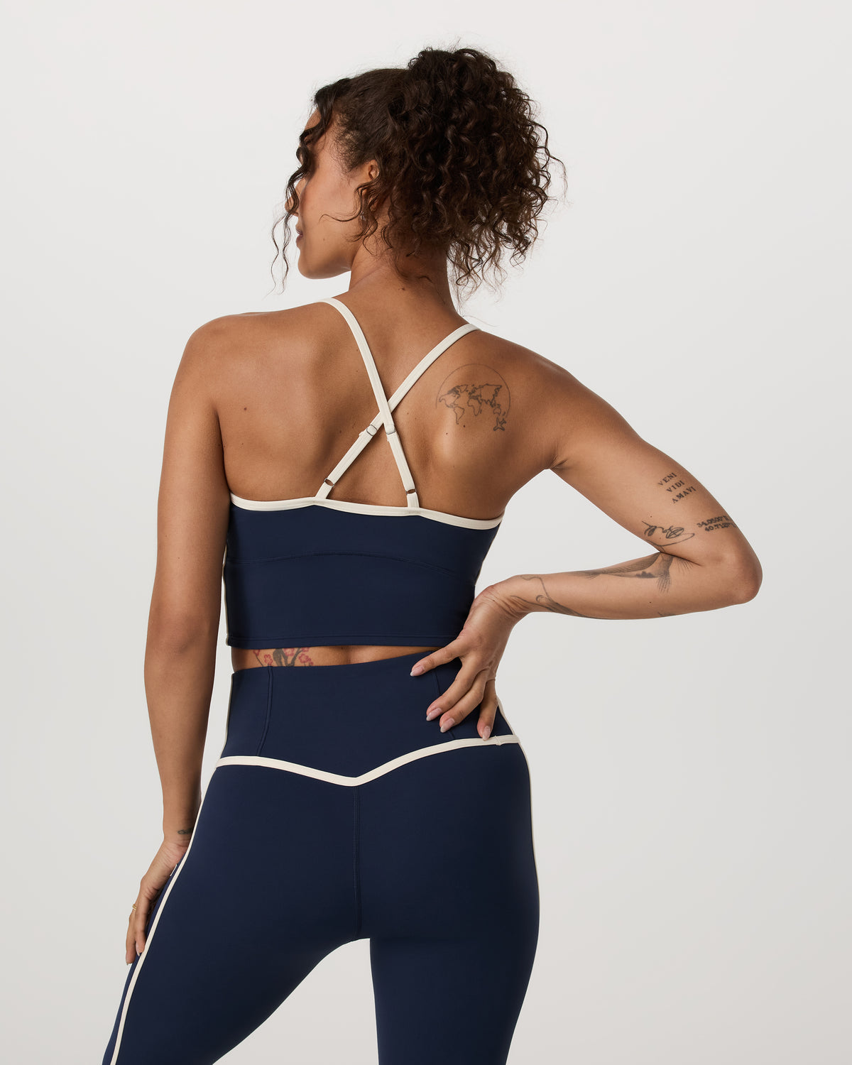 Vuori AllTheFeels™ Corset Tank Women's Blue Coast Top | Vuori online