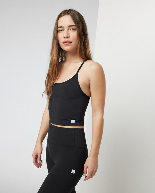 Vuori AllTheFeels Tank Black Workout Tank Top | Vuori shop