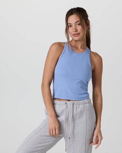 Pose Plyo Tank Women's Bluebell Rib Tank Top | Vuori sale