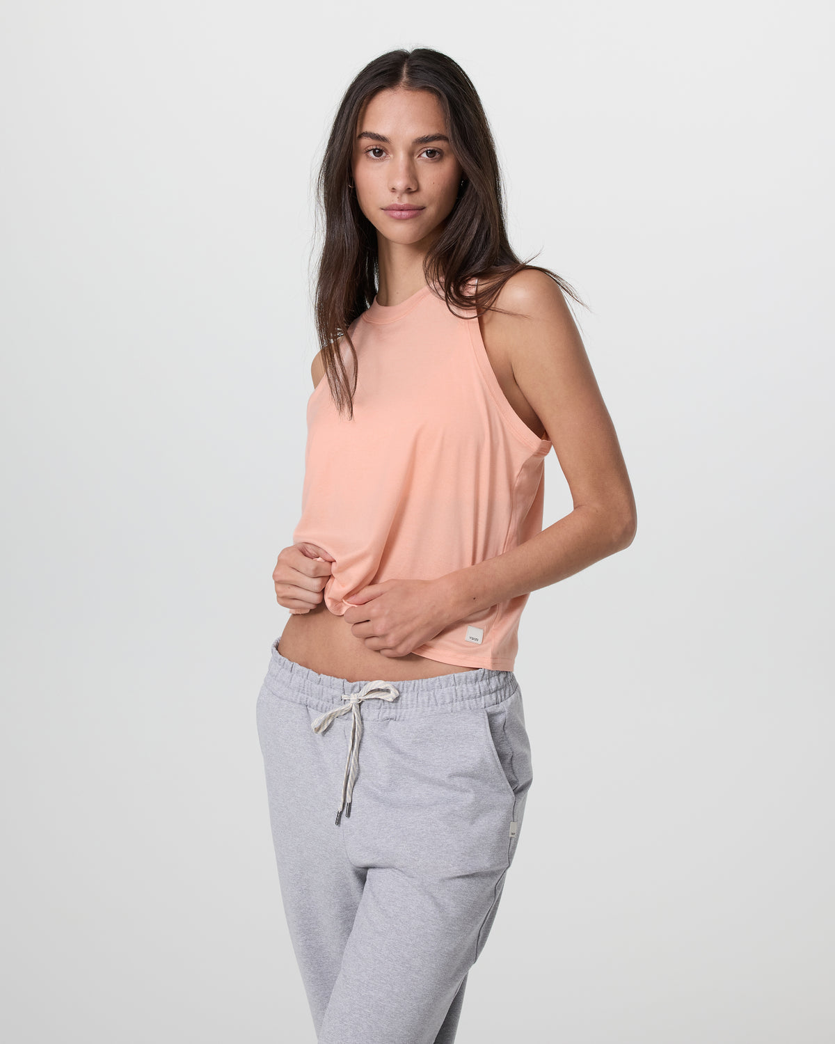 Energy Top Bright Peach Heather | Vuori shop