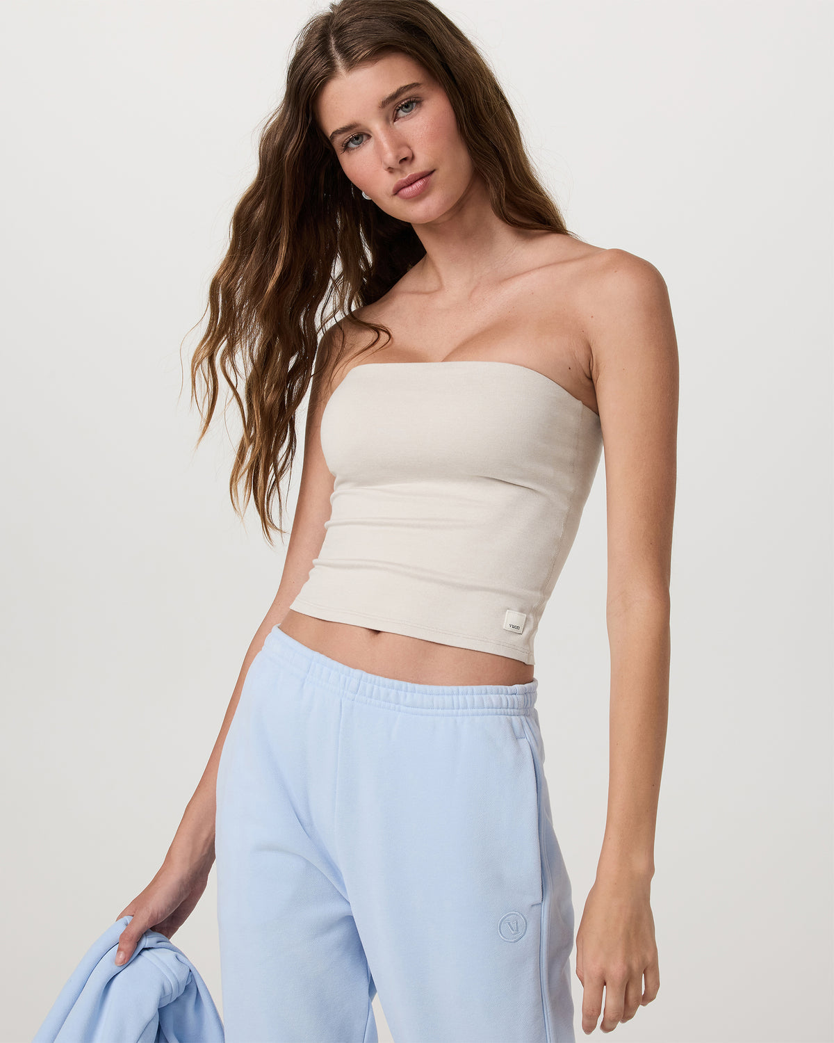 Halo Tube Top Women's Ecru Heather Tube Top | Vuori outlet