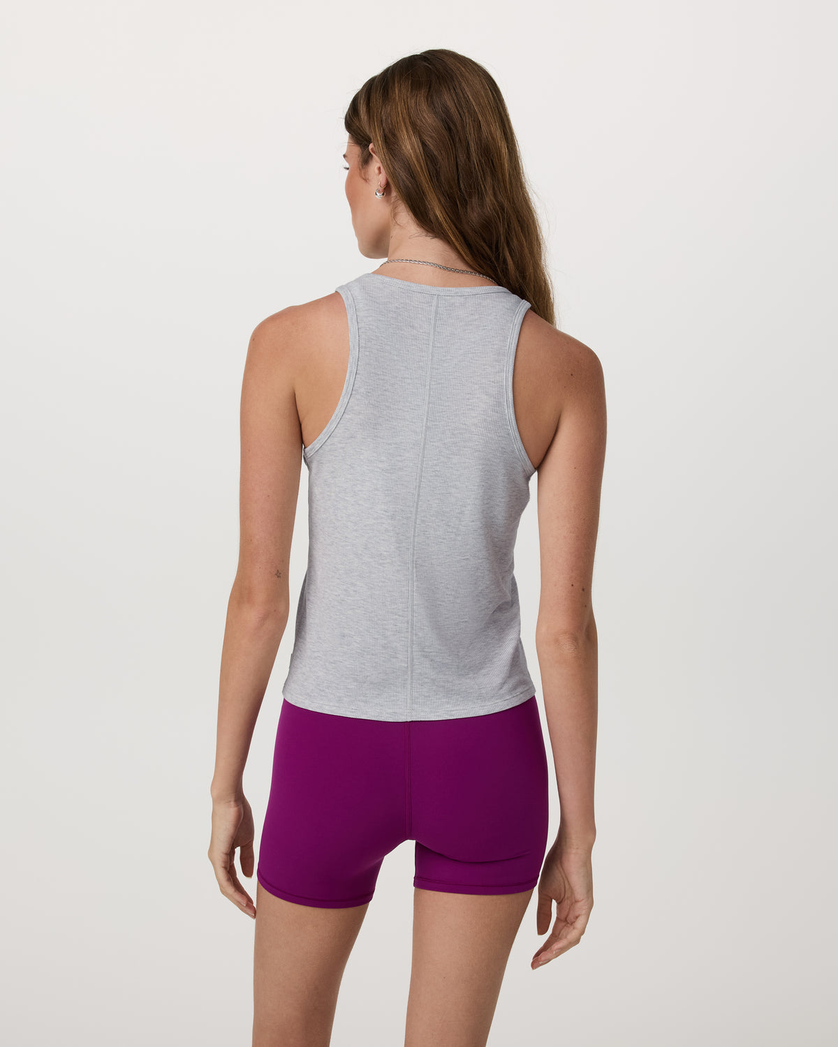 Cove Boyfriend Tank Women's Light Heather Grey Tank Top | Vuori outlet