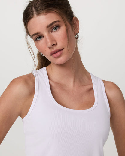 Pose Layering Tank Women's White Tank Top | Vuori shop