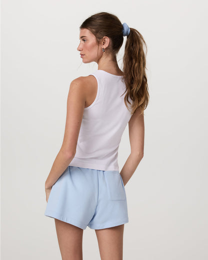 Pose Layering Tank Women's White Tank Top | Vuori shop