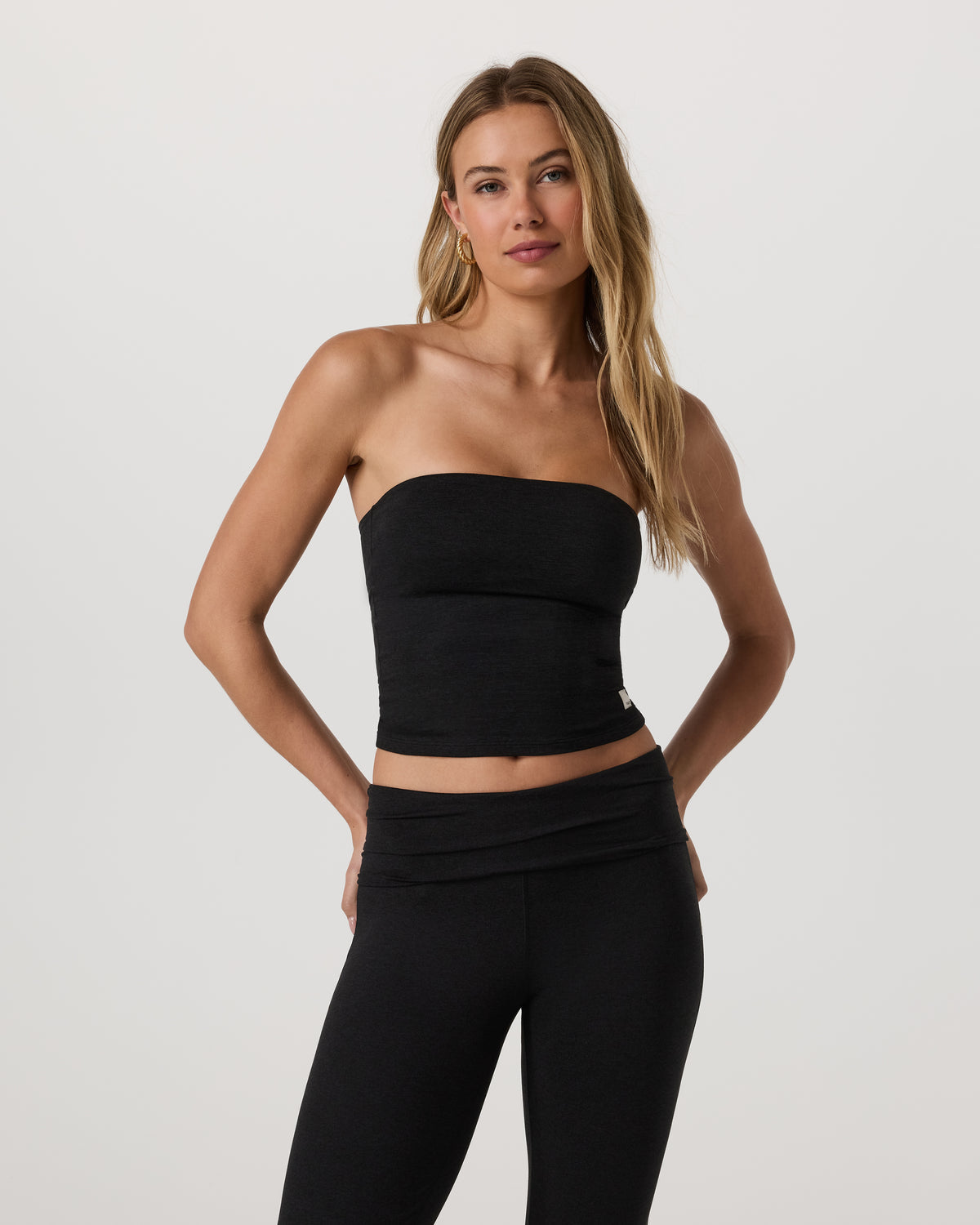 Halo Tube Top Women's Black Heather Tube Top | Vuori for sale