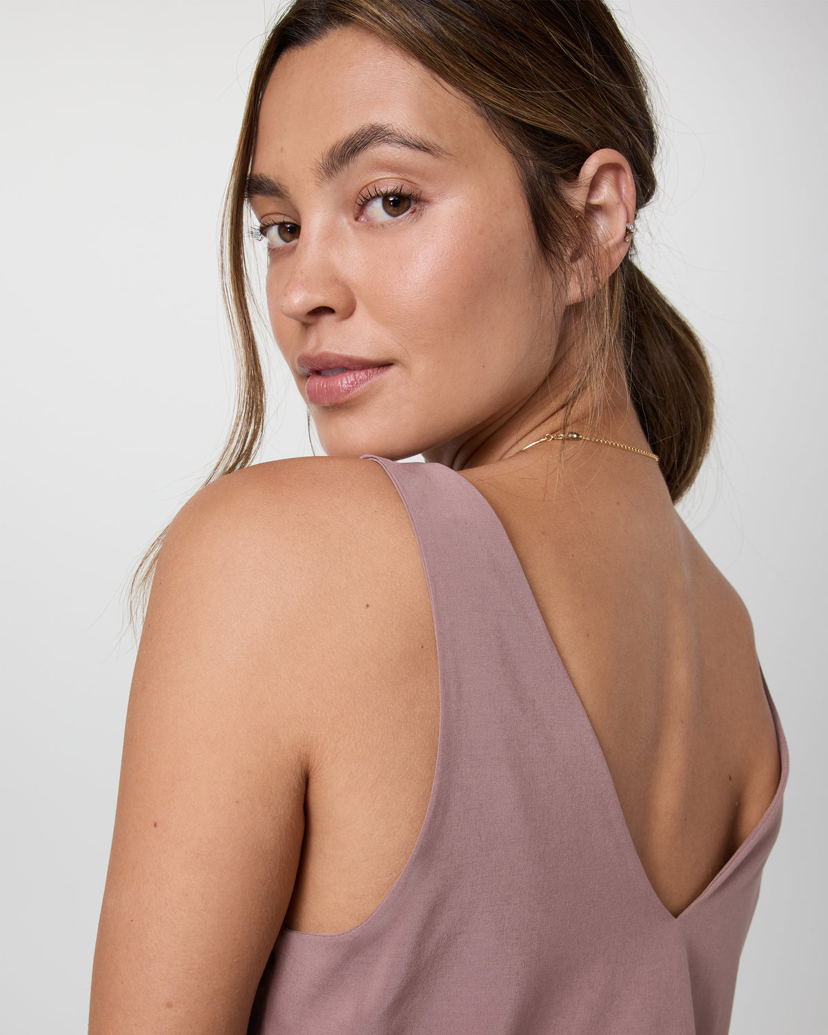 Villa Cropped Tank Zion Rose | Vuori for sale