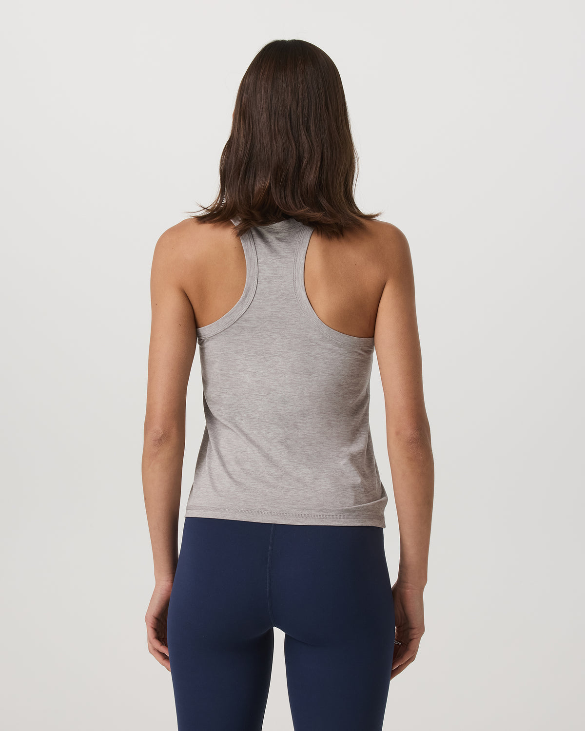 Lux Racerback Tank Women's Light Heather Grey Top | Vuori discount