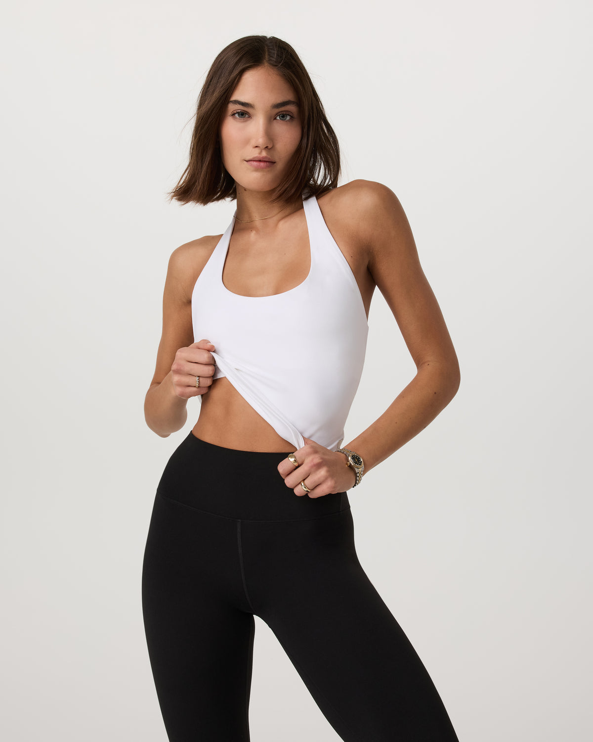Vuori AllTheFeels™ Halter White | Vuori outlet