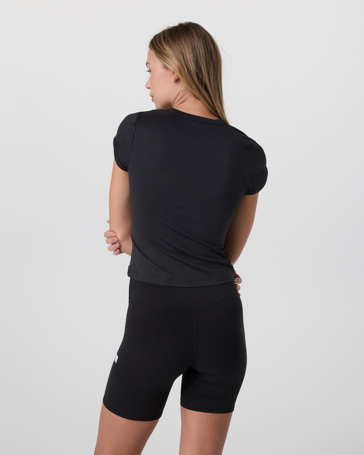 Halo Baby Tee Solid Black | Vuori sale