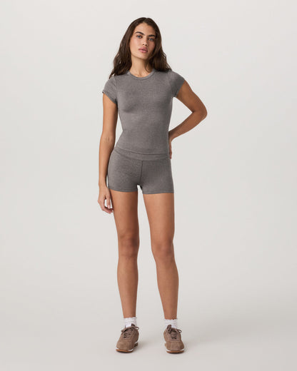 Short Sleeve Halo Baby Tee Women's Chia Heather Tee | Vuori onsale