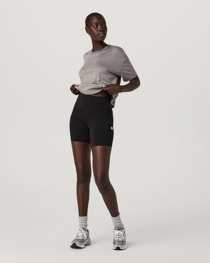Energy Tee Women's Heather Grey Oversized Tee | Vuori for sale