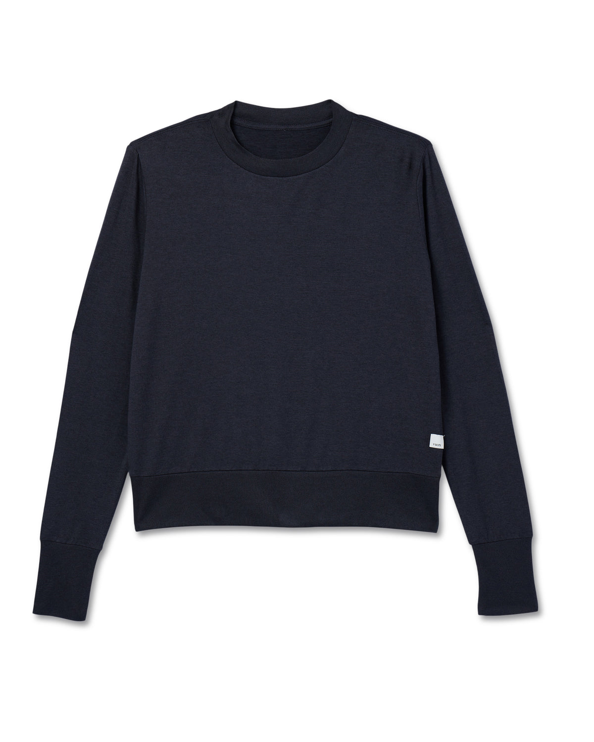 Daydream Crew Lightweight Black Long Sleeve Shirt | Vuori shop