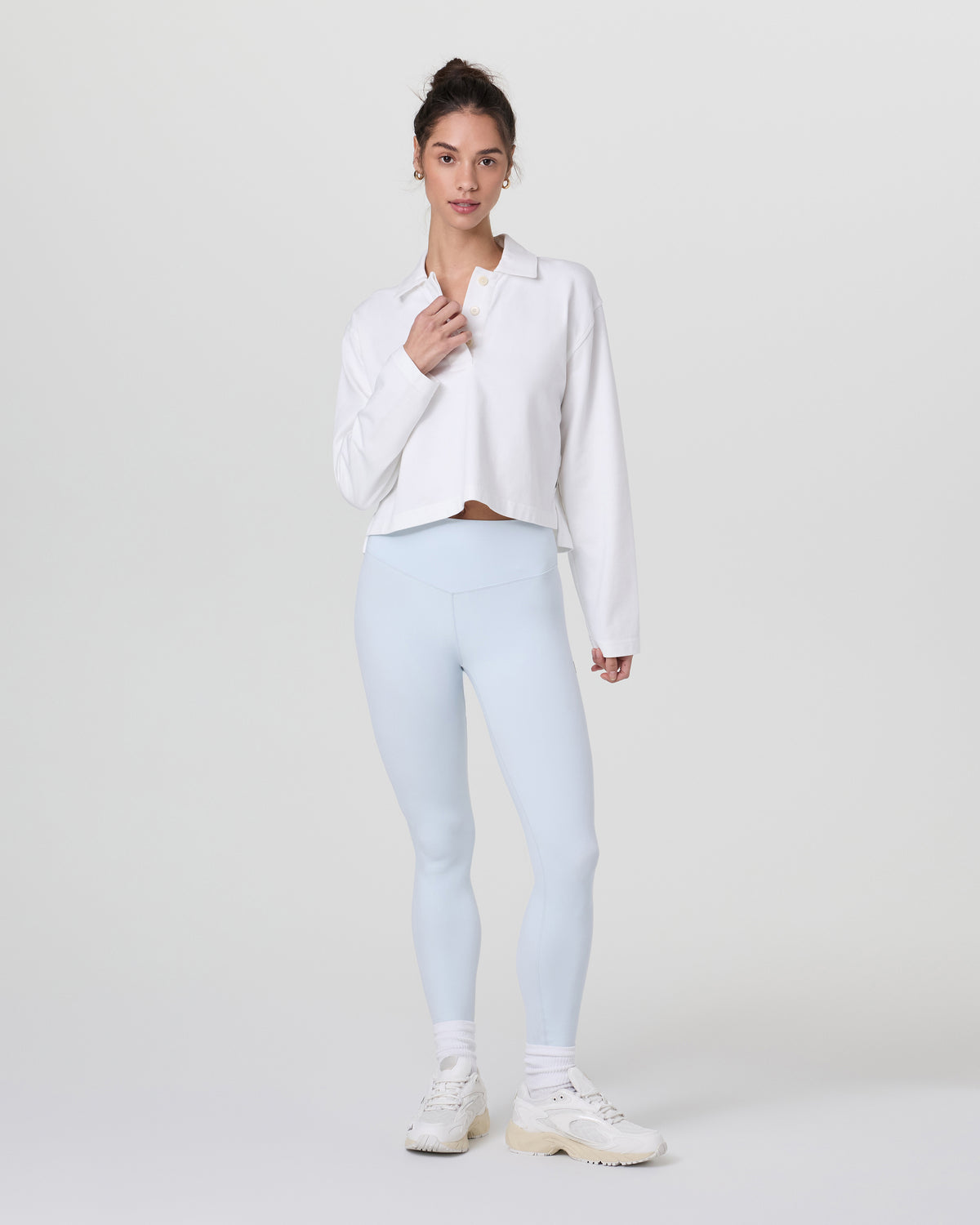 Mackenzie Rugby Polo White | Vuori for sale