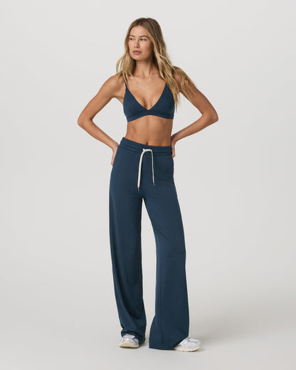 Halo Triangle Bra Blue Coast Heather Low-Support Bra | Vuori shop