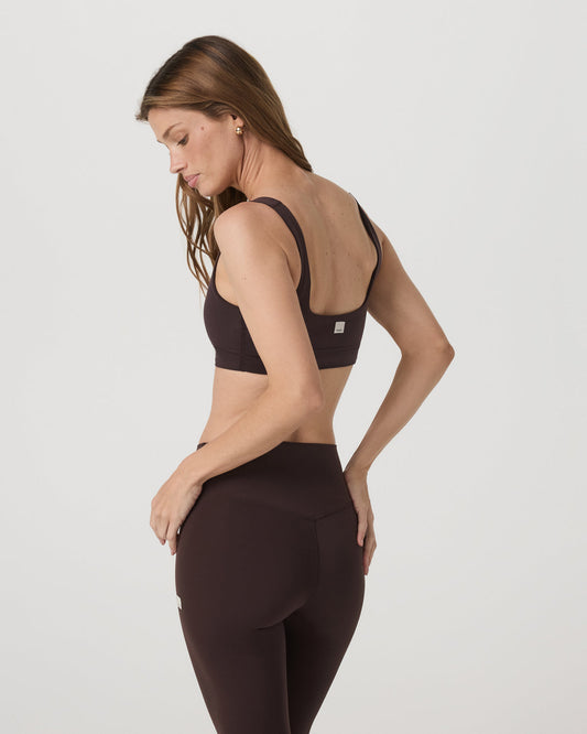 Vuori AllTheForm™ Bra Women's French Roast Sports Bra | Vuori sale