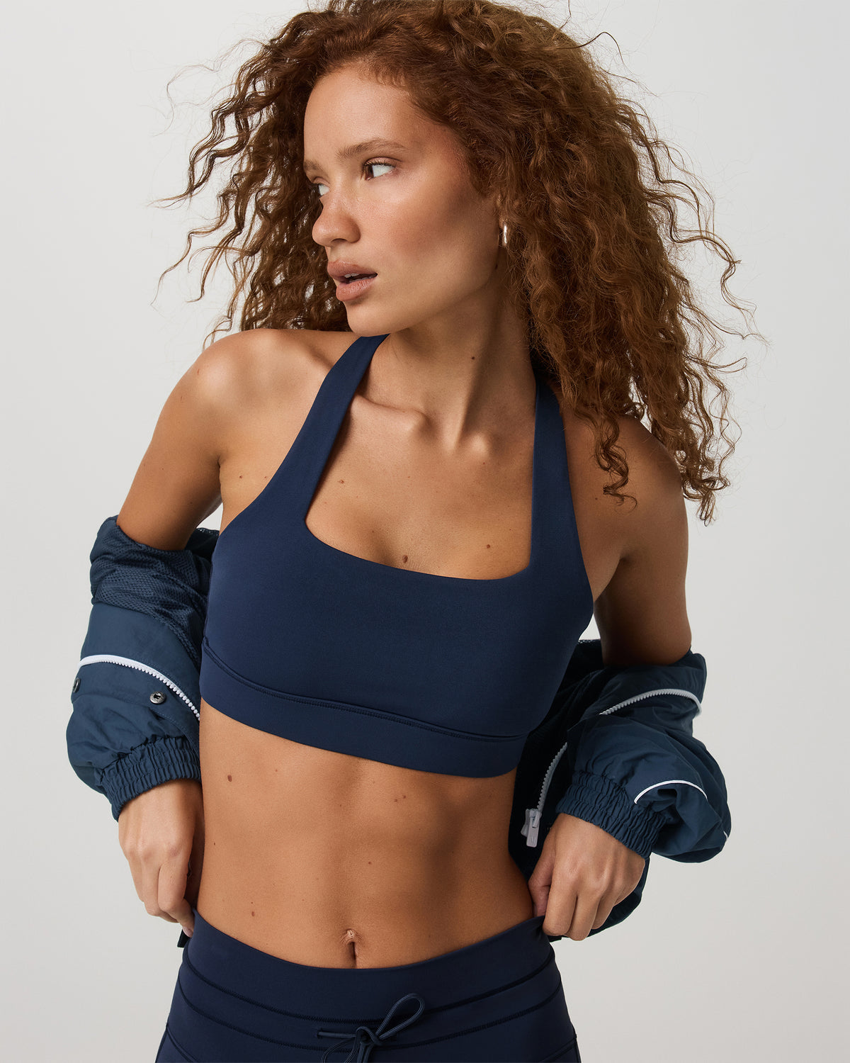 Daily Form Bra Women's Blue Coast Racerback Sports Bra | Vuori discount