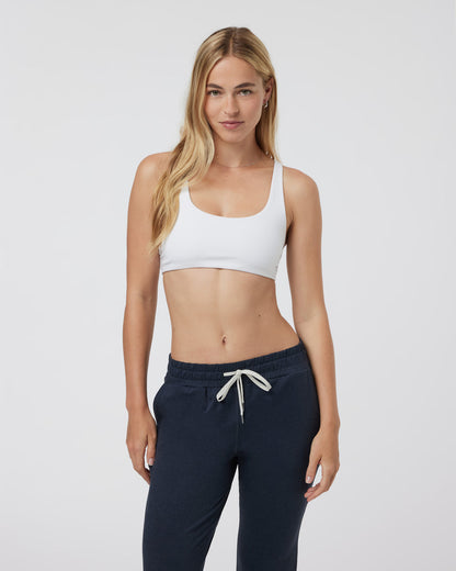 Yosemite Bra Women's White Sports Bra | Vuori discount