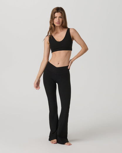 Elevation Rhythm Bra Black Heather | Vuori discount