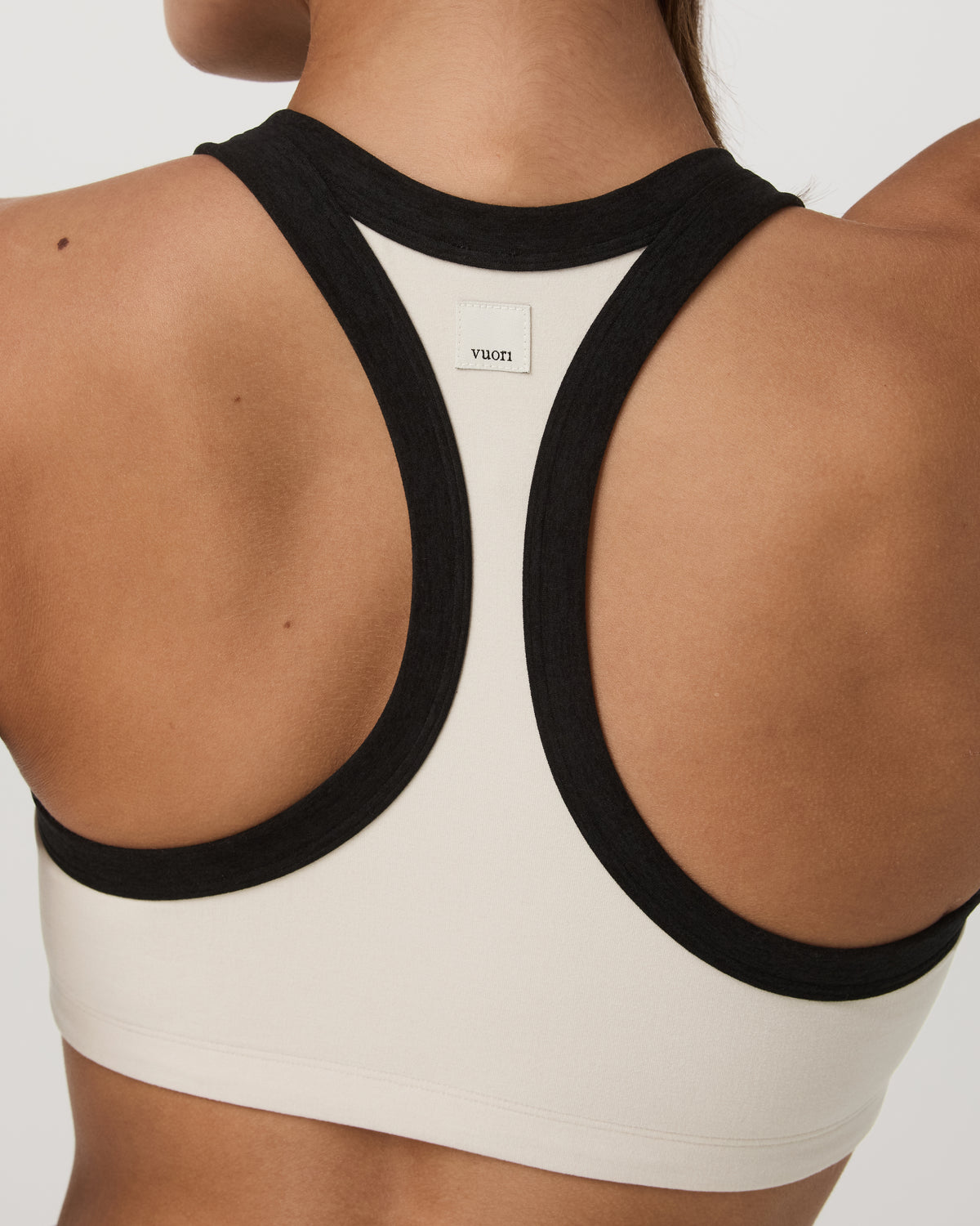 Elevation Racer Bra Women's Bone Heather Sports Bra | Vuori discount