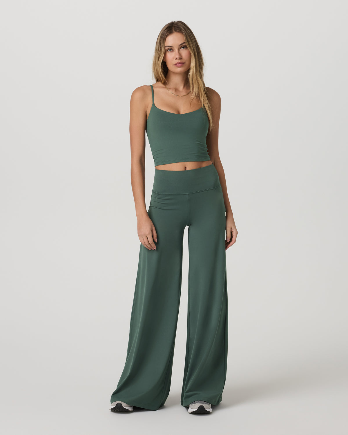 Halo Easy Wideleg Pant Women's Agate Green Wideleg Pant | Vuori outlet