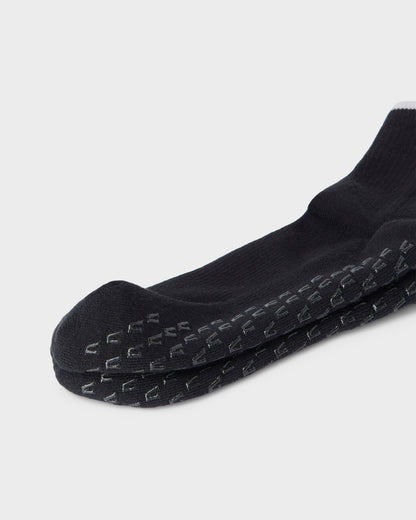 Half Crew Gripper Sock Black Grip Socks | Vuori online