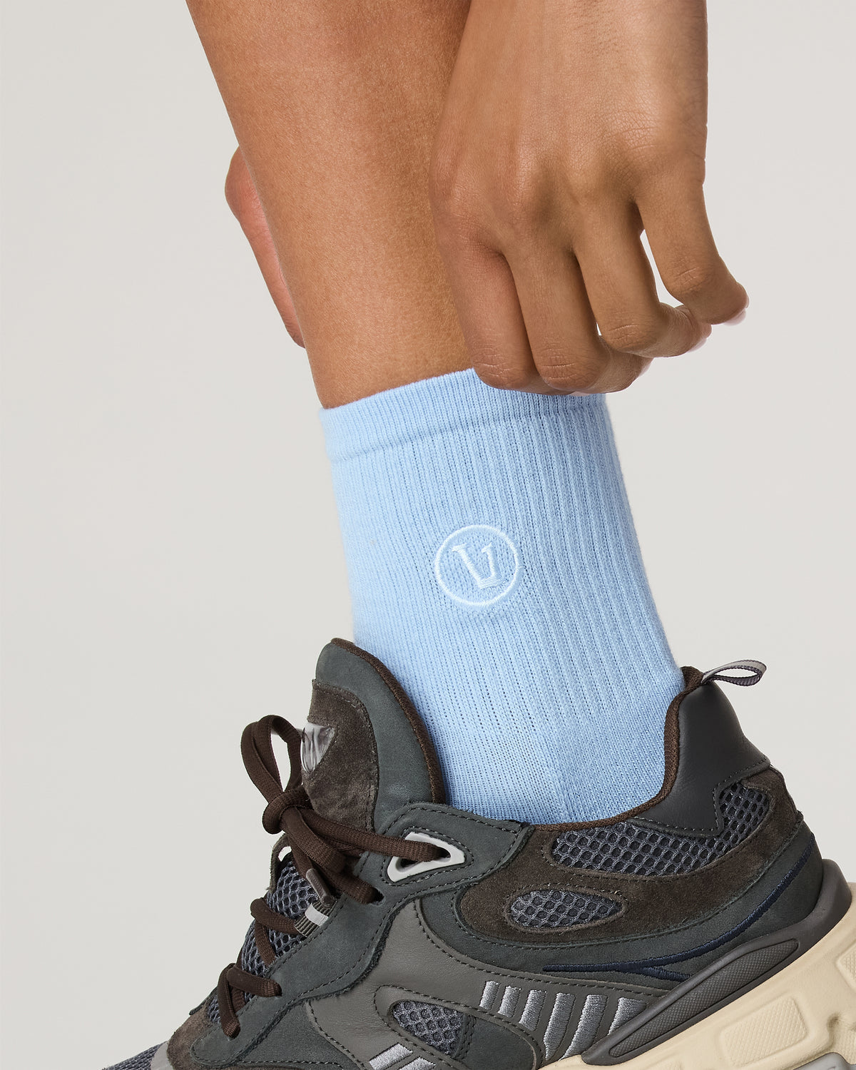 Half Crew Sock Crystal Blue Socks | Vuori outlet