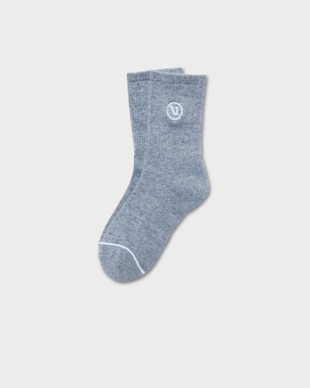 Half Crew Sock 2.0 Light Heather Grey Performance Socks | Vuori for sale
