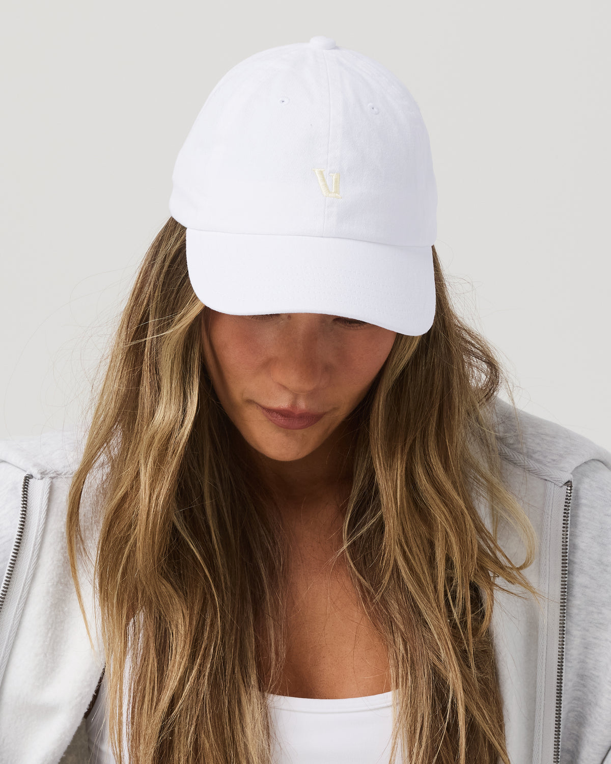Vuori Dad Hat Low Profile White Hat | Vuori onsale