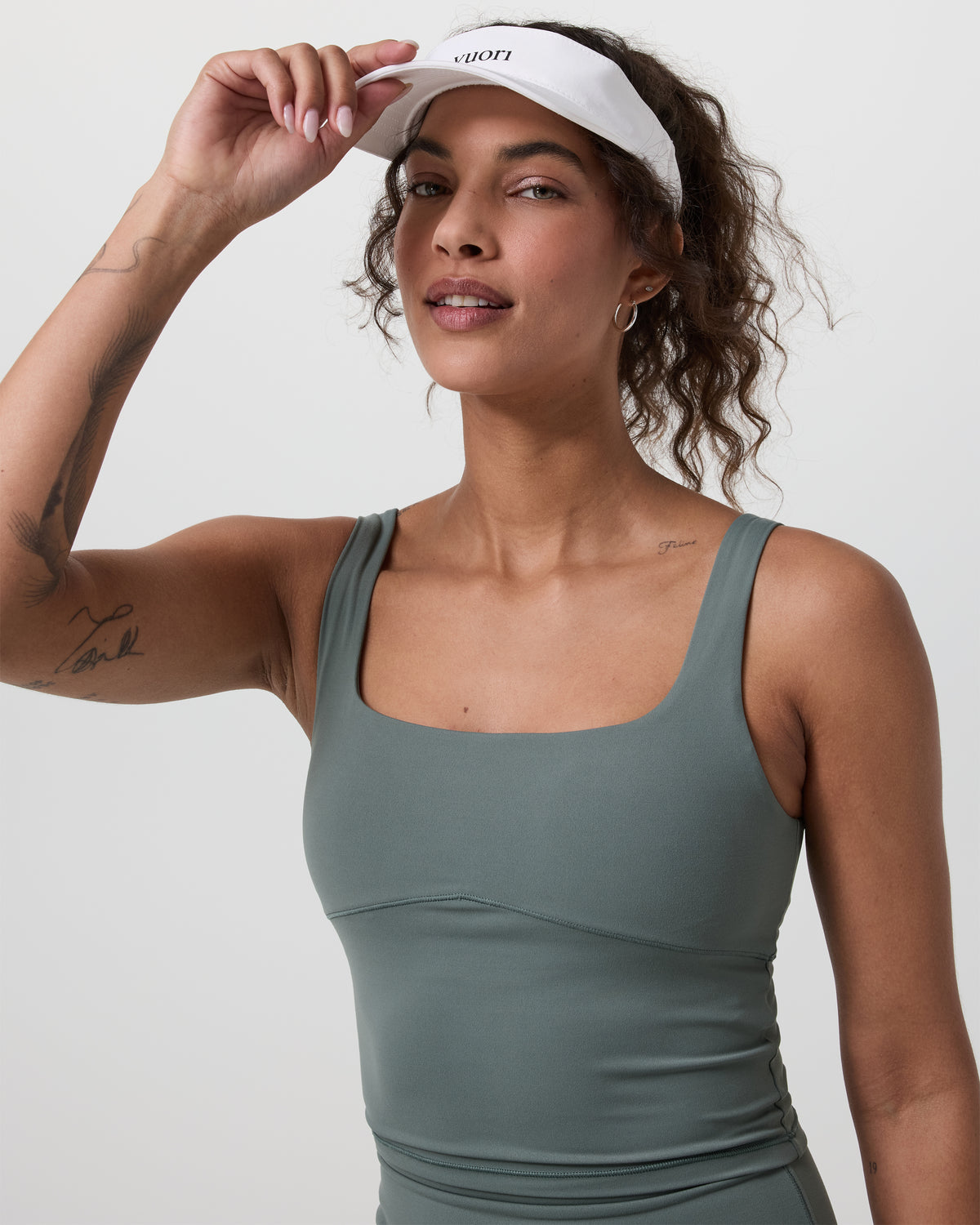 Topspin Visor 2.0 White | Vuori discount