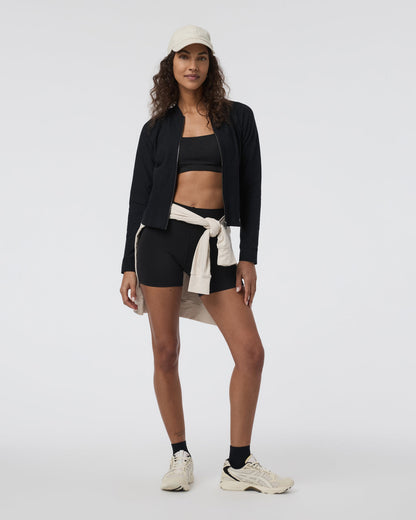 Elevation Track Jacket Black Heather | Vuori for sale