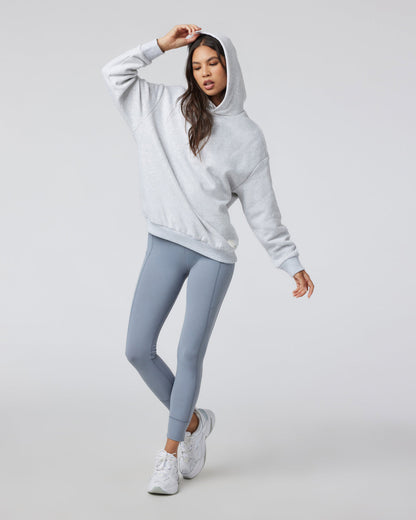 Restore Oversized Hoodie Pale Grey Heather | Vuori shop