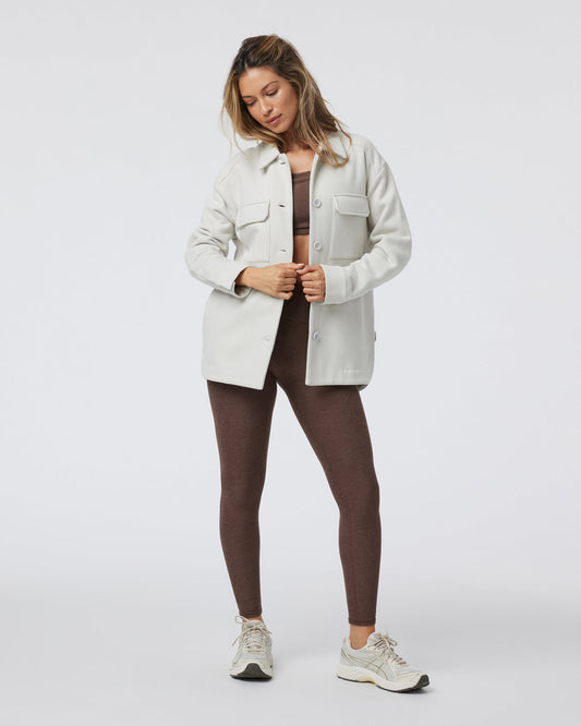 Restore Shirt Jacket Salt French Terry Shirt | Vuori sale