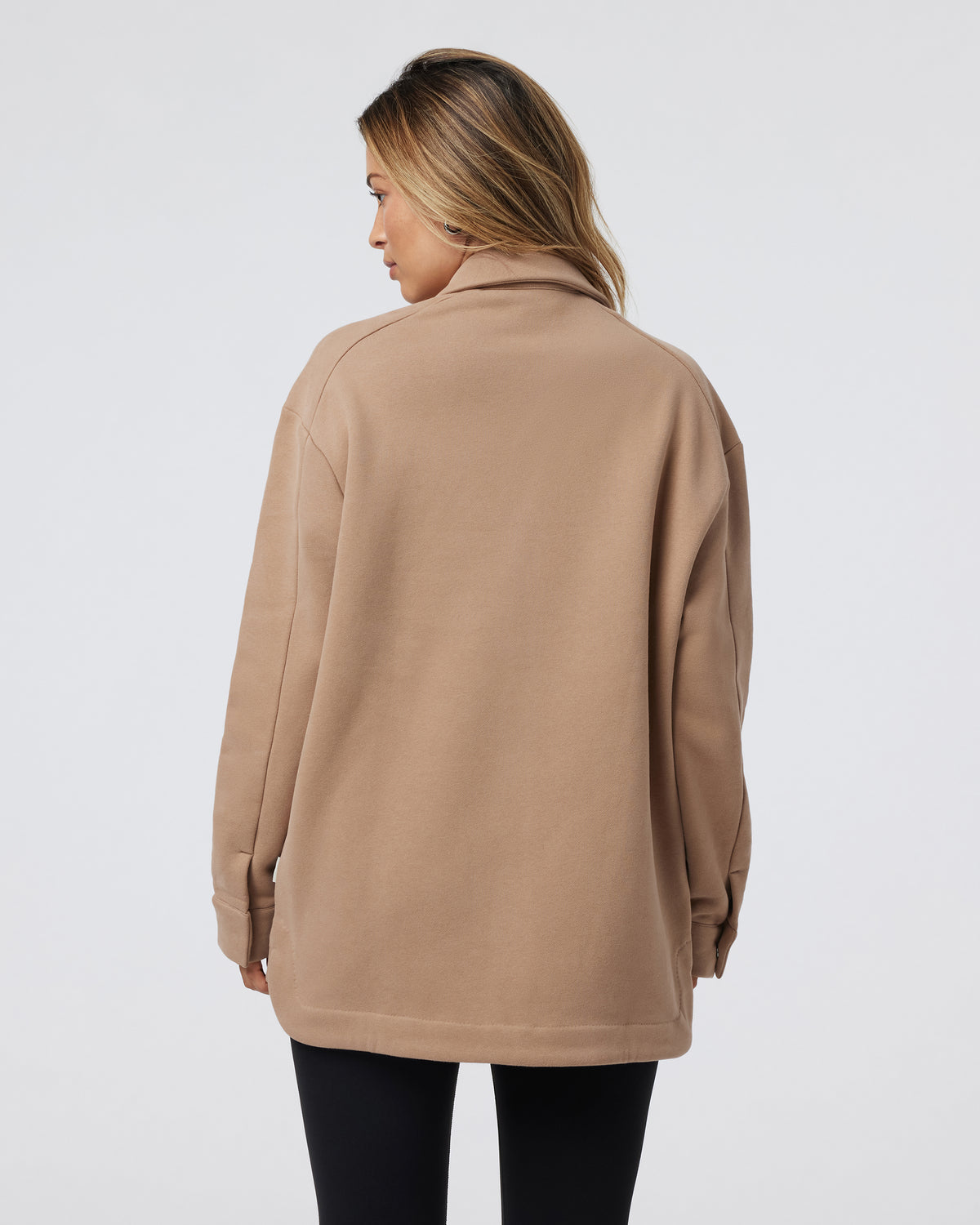 Restore Shirt Jacket Goldenrod French Terry Shirt | Vuori onsale