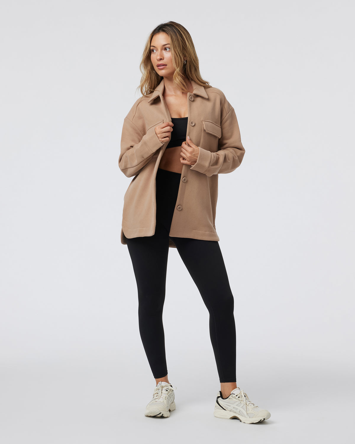 Restore Shirt Jacket Goldenrod French Terry Shirt | Vuori onsale