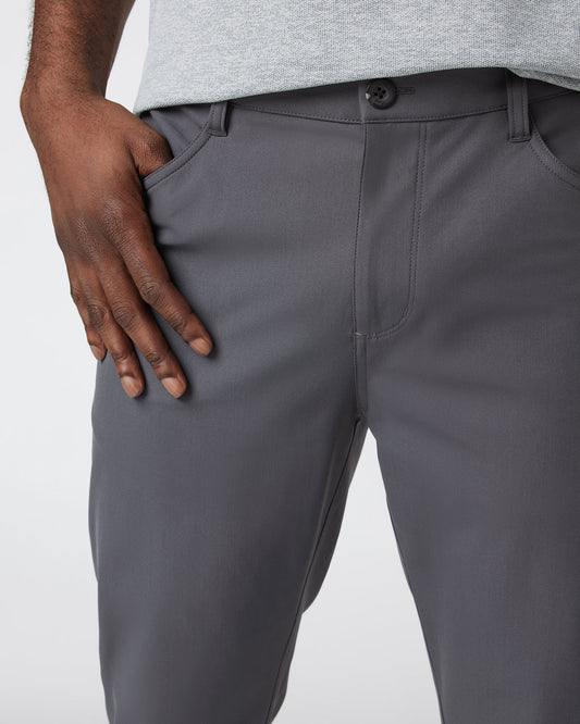 Meta Pant - 30" Charcoal 5-Pocket Pants | Vuori onsale