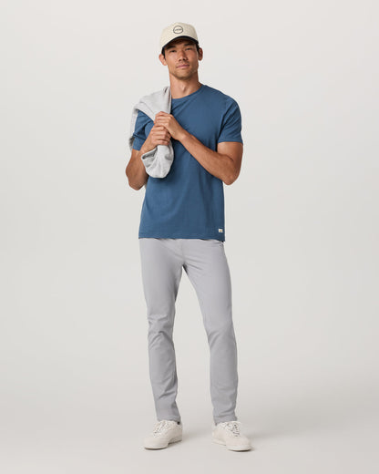 Meta Pant Athletic Slim Fit 32" Sea Fog 5-Pocket Pants | Vuori for sale
