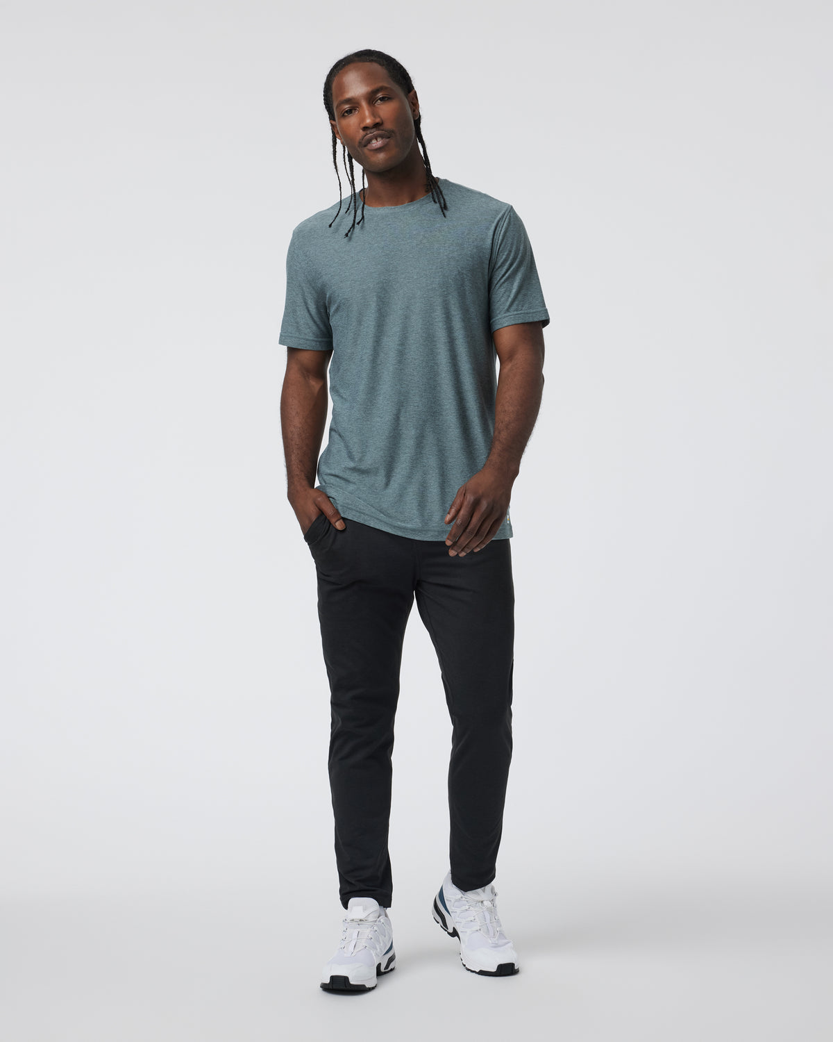 Coronado Pant Black Heather DreamKnit™ Warm Pants | Vuori online