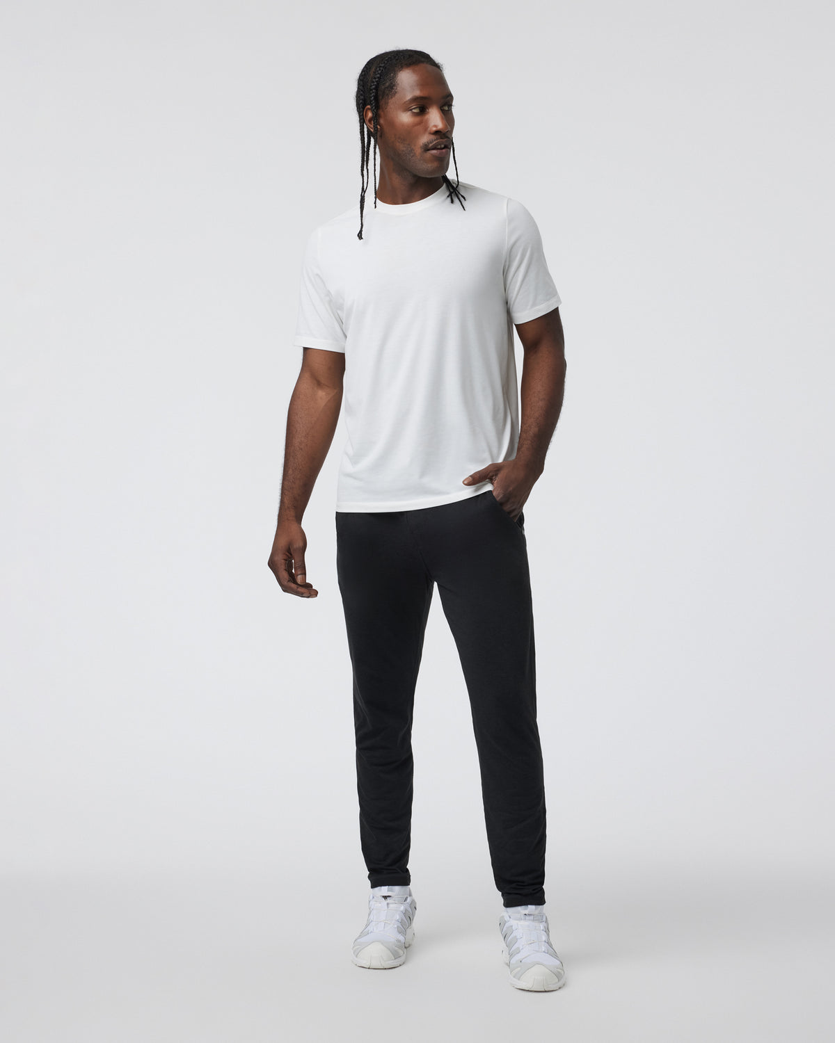 Ponto Performance Pant Black Heather Sweatpants | Vuori shop