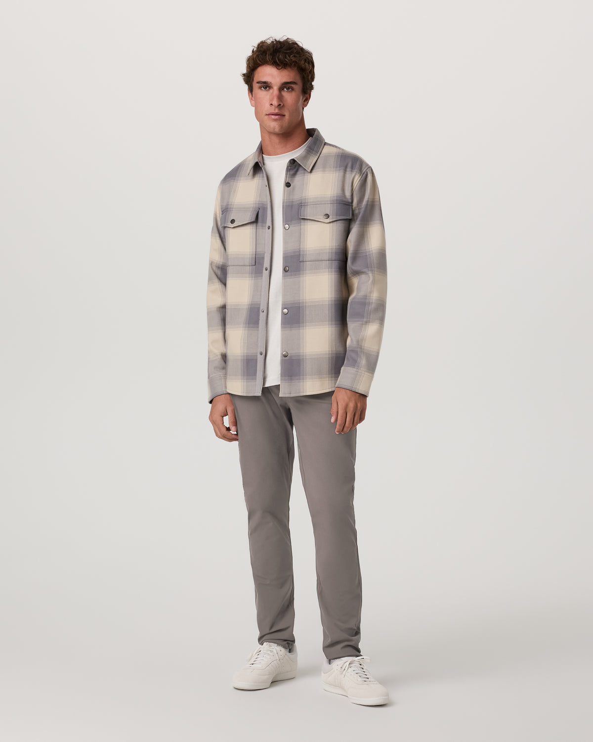 Meta Pant Athletic Slim Fit 30" Men's Warm Grey Pants | Vuori online