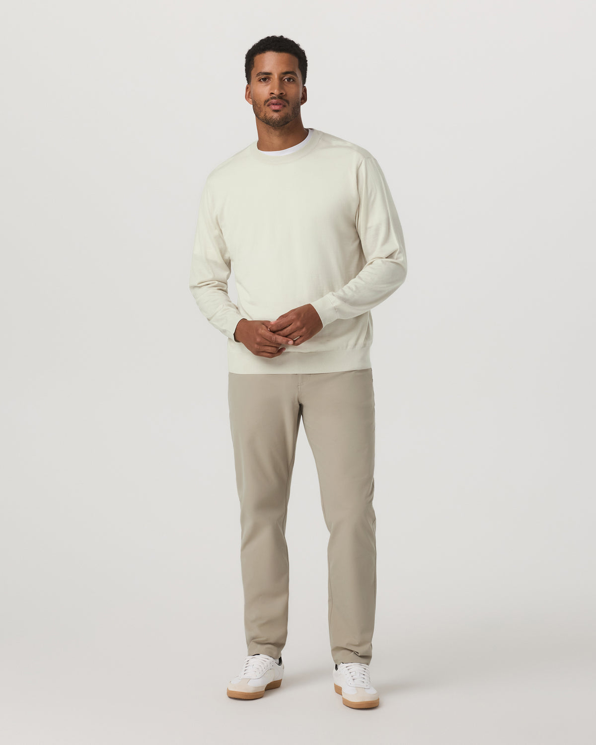 Meta Trouser Classic Fit 32" Men's Truffle Tailored Pants | Vuori sale