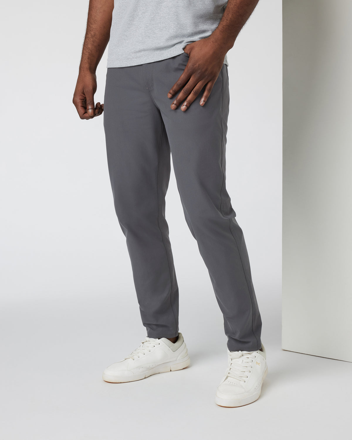 Meta Pant Men's Charcoal Grey Pants | Vuori for sale