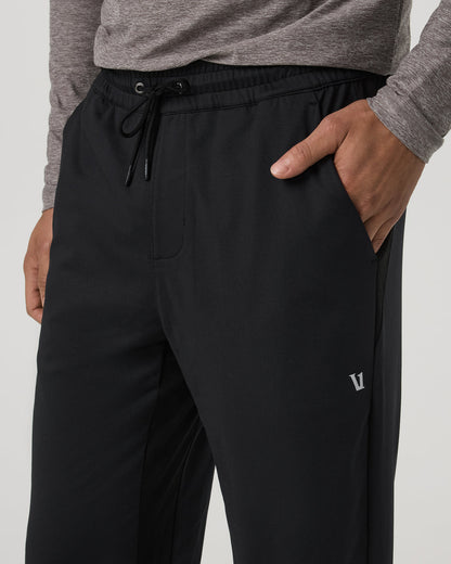 Sunday Performance Track Pant 30" Men's Black Pants | Vuori shop