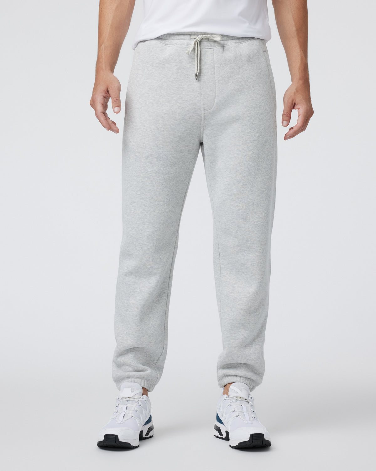 Seaside Sweatpant 28" Men's Light Heather Grey Sweatpant | Vuori for sale